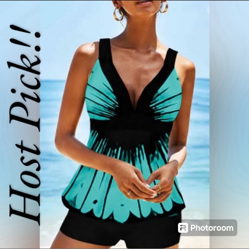•ROTITA Print Tankini Brand new